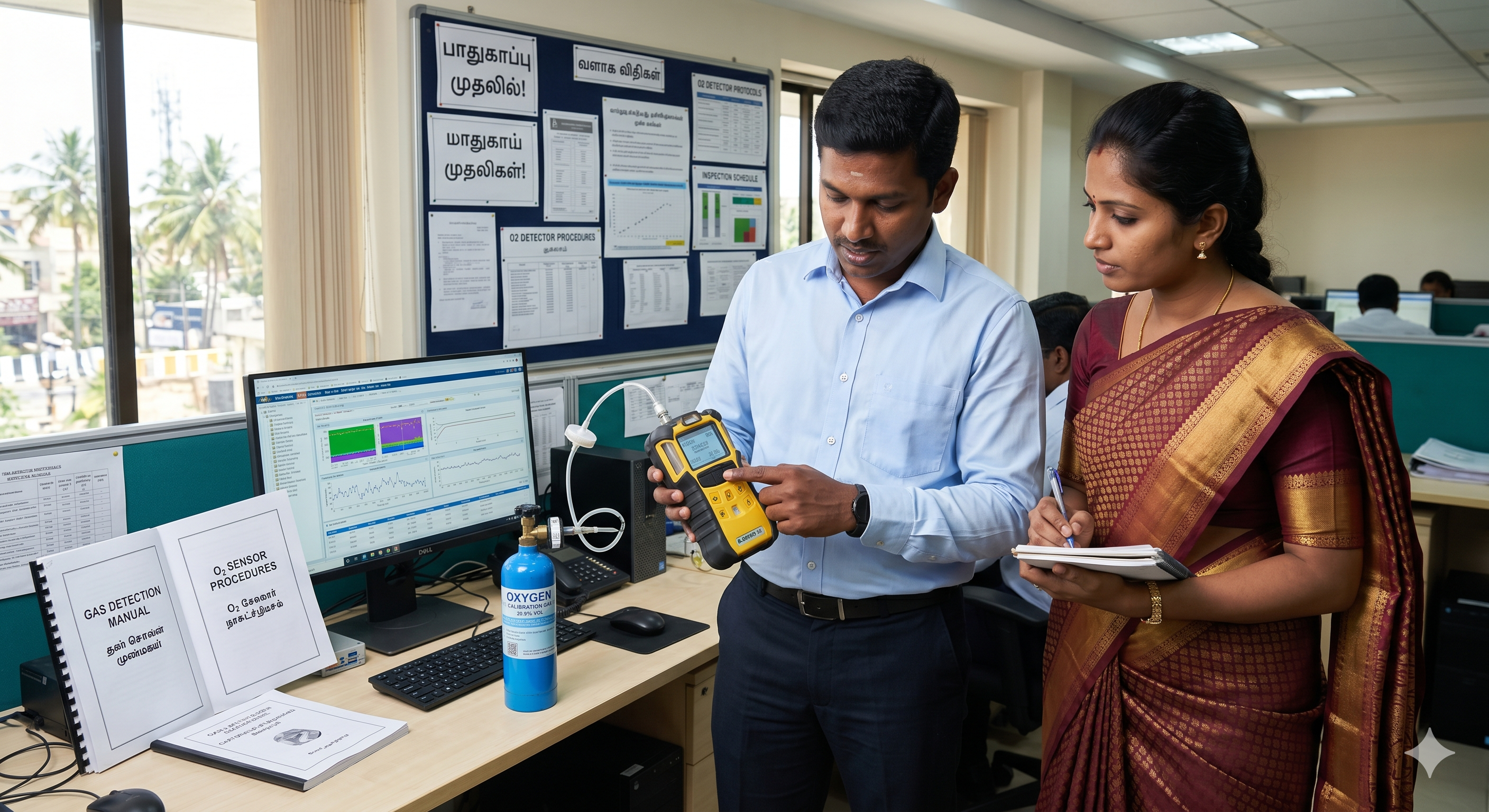 Oxygen (O₂) Gas Detectors